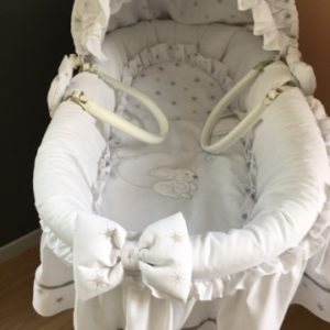 Habillage Couffin Bebe Maison Nougatine