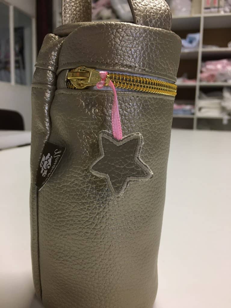 sac a langer nougatine argent