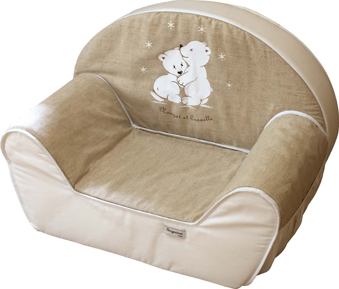 Fauteuil Bébé Oursons Nougat & Cannelle - Maison Nougatine