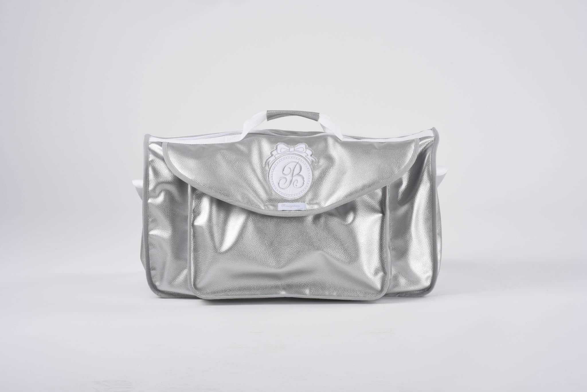 sac a langer nougatine argent