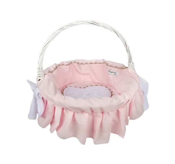 Corbeille De Toilette En Osier Emma Rose Maison Nougatine