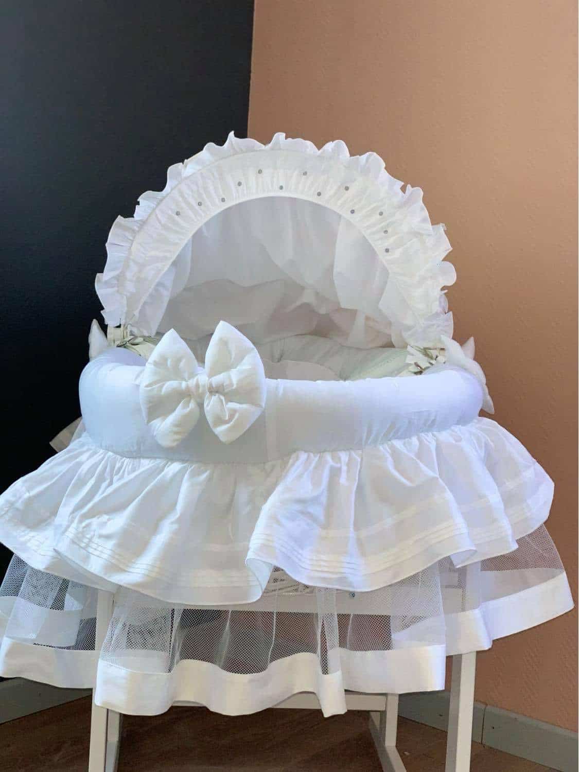 Habillage Couffin Bebe Maison Nougatine