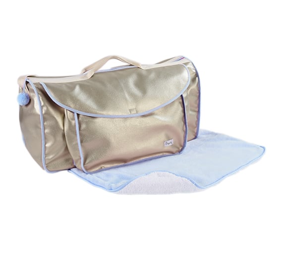sac a langer nougatine argent