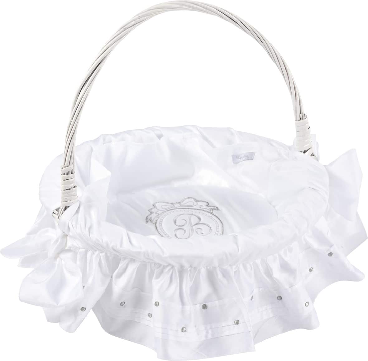 Corbeille de Toilette En Osier Pure