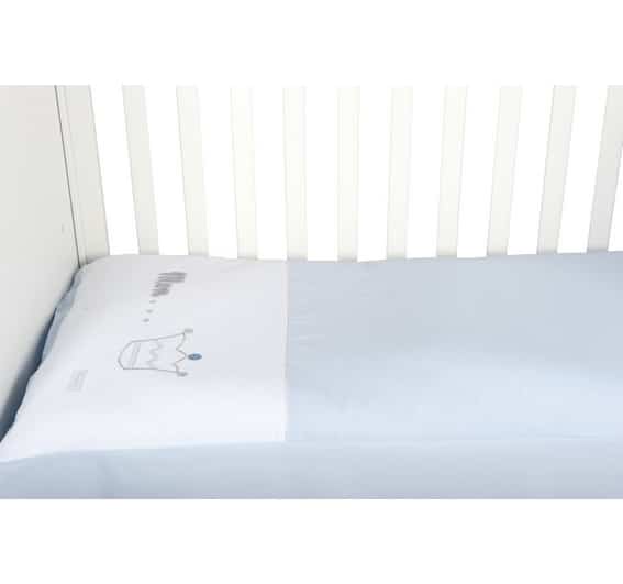 Edredon Mon Prince Bleu Strass Swarovski Maison Nougatine