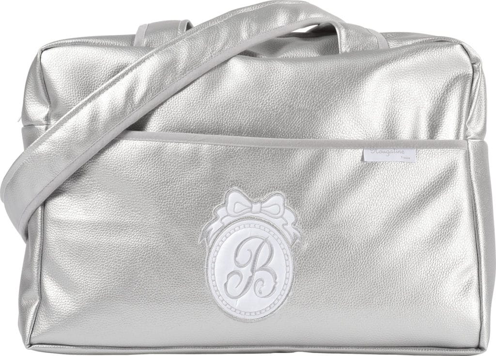 Sac à Langer PVC & Brodé Pure - Maison Nougatine