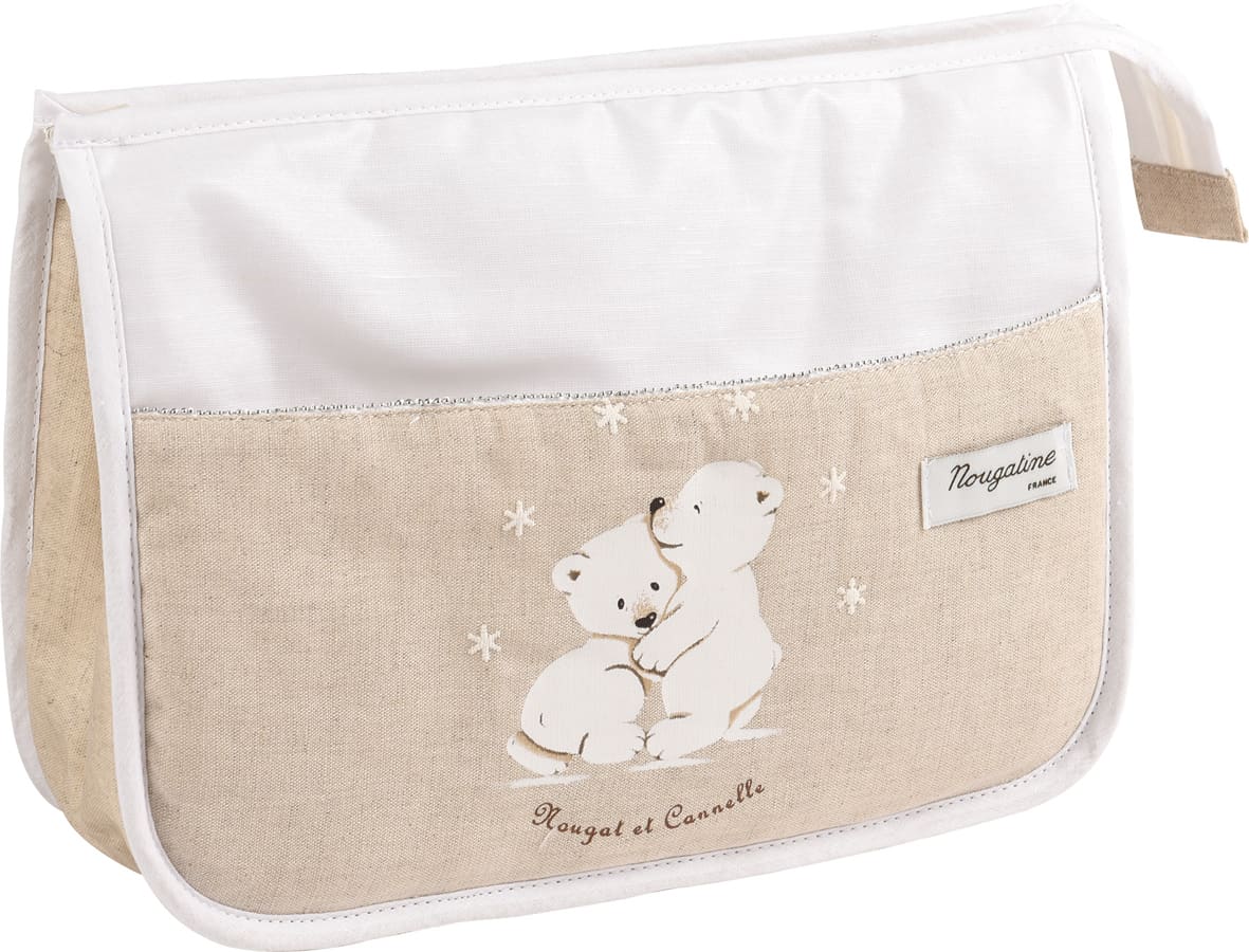 Trousse De Toilette bébé Nougat & Cannelle - Maison Nougatine