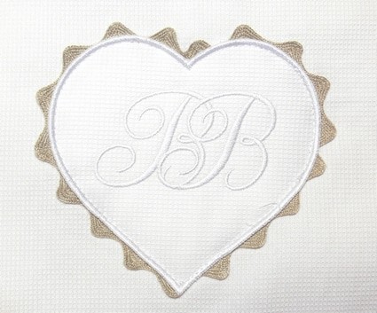 Broderie Emma blanc