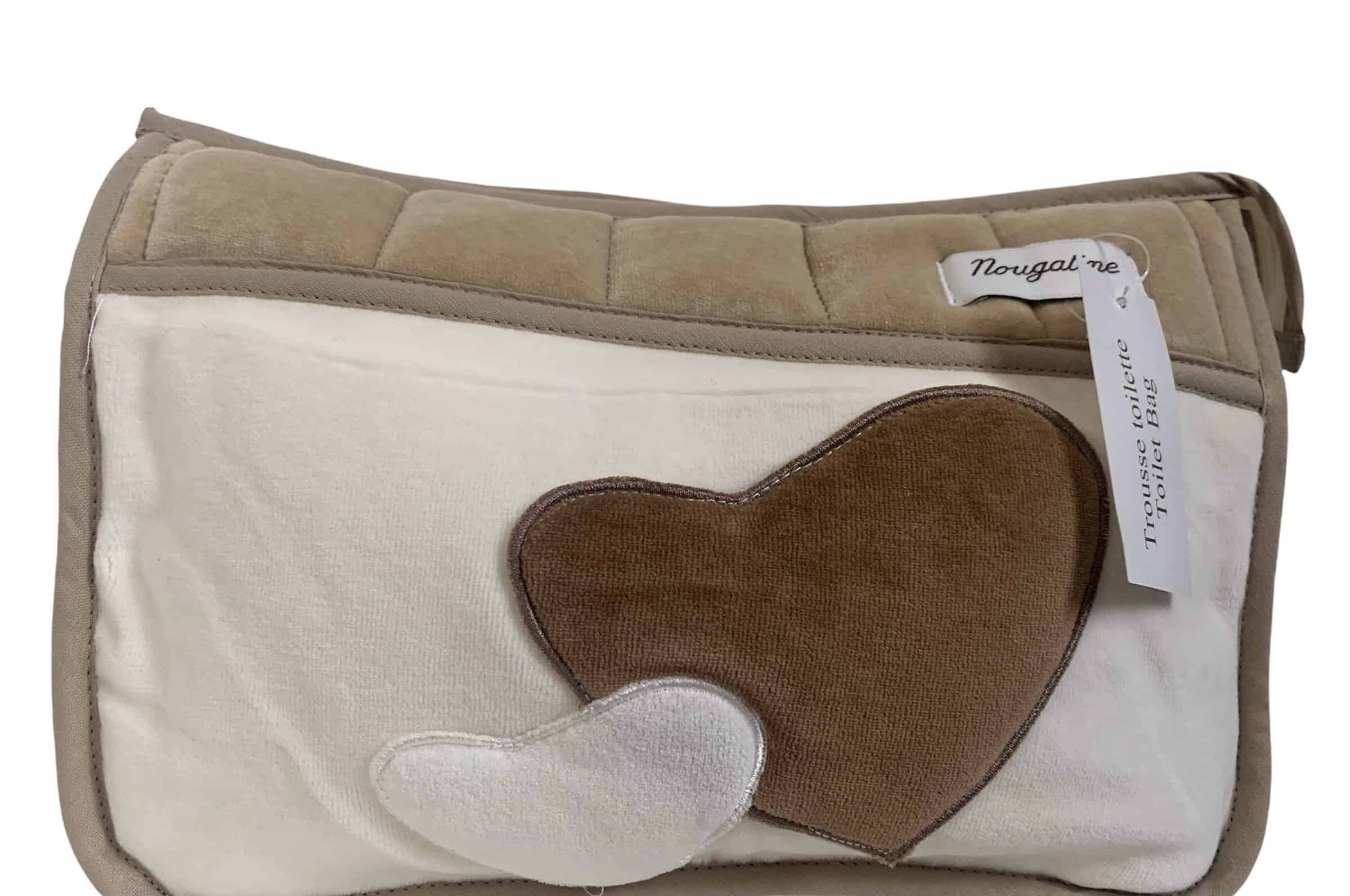 Trousse De Toilette Bebe Star Marron Maison Nougatine