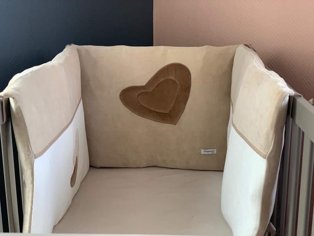 Tour De Lit Bebe Star Marron Maison Nougatine Tour De Lit Bebe Star Marron Maison Nougatine
