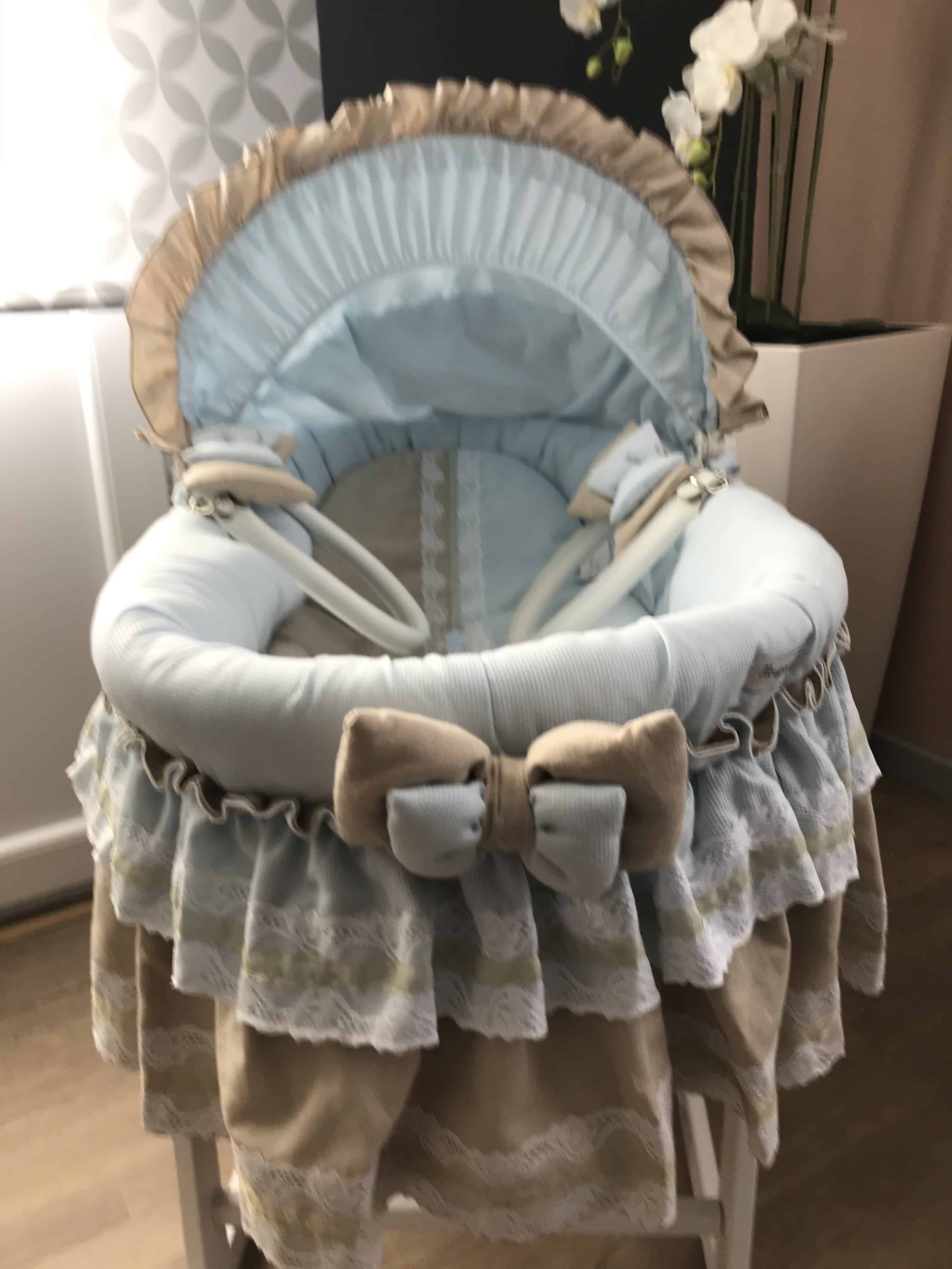 Habillage Couffin Bebe Maison Nougatine