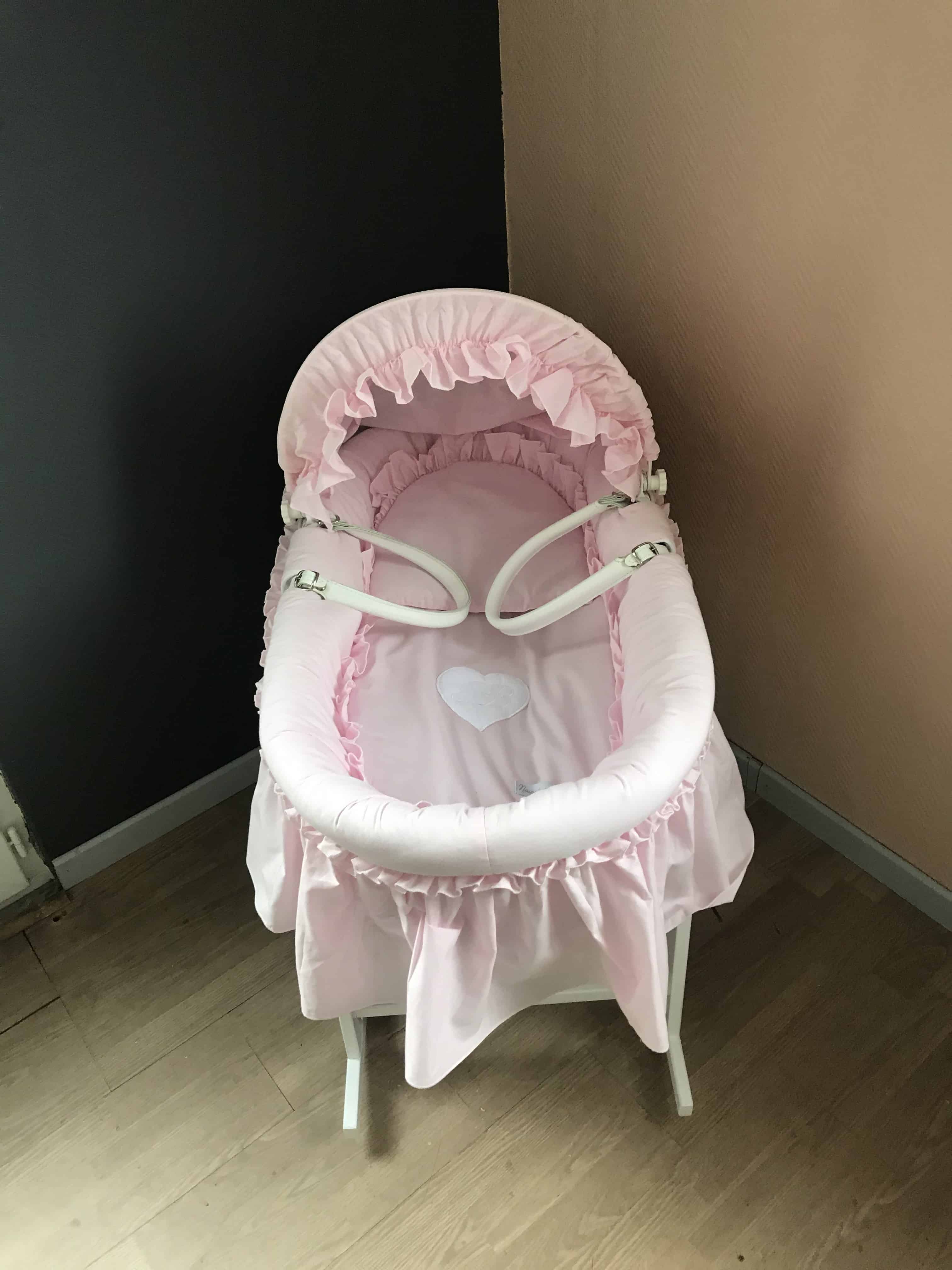 Habillage Couffin Bebe Maison Nougatine