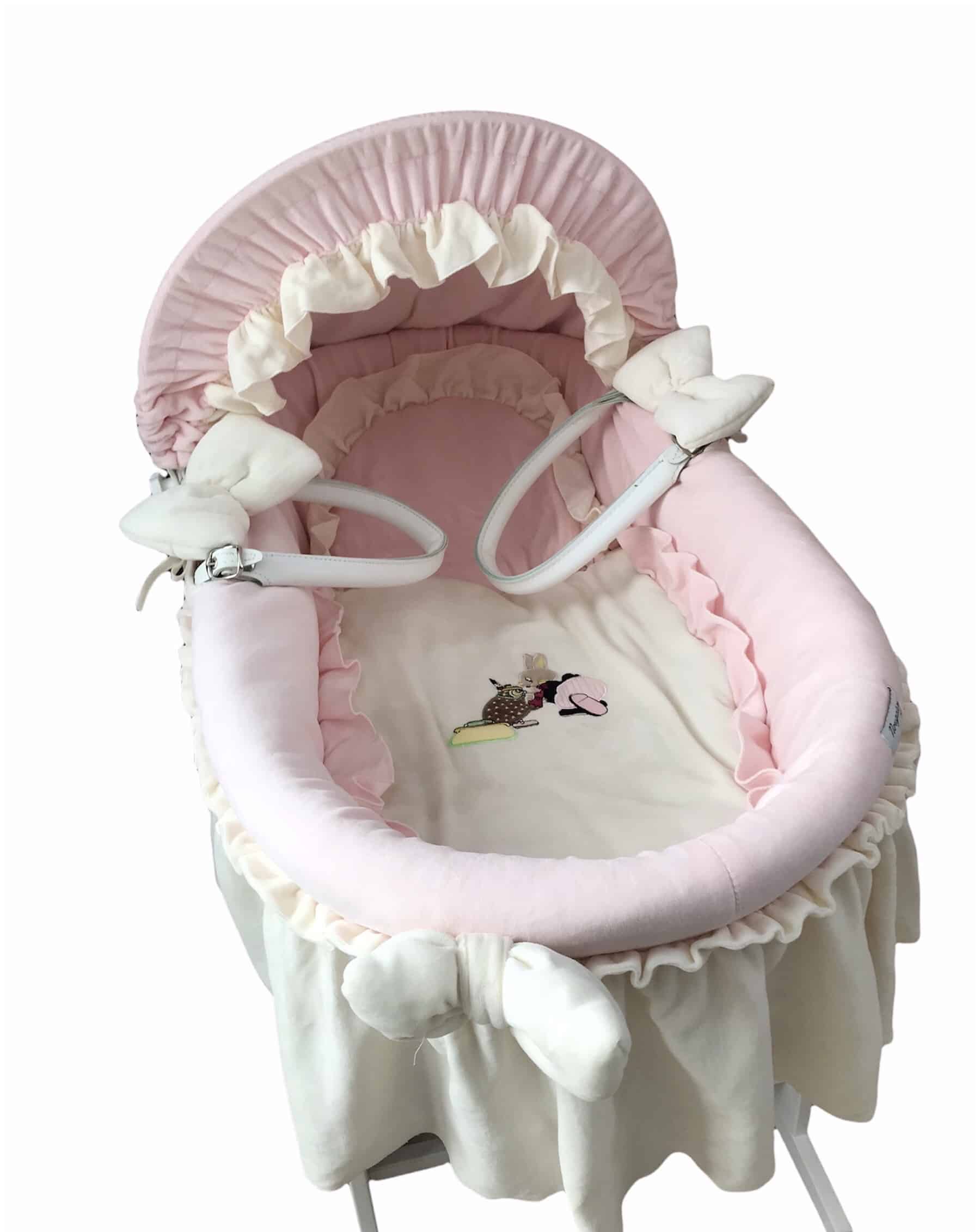 Habillage Couffin Bebe Maison Nougatine