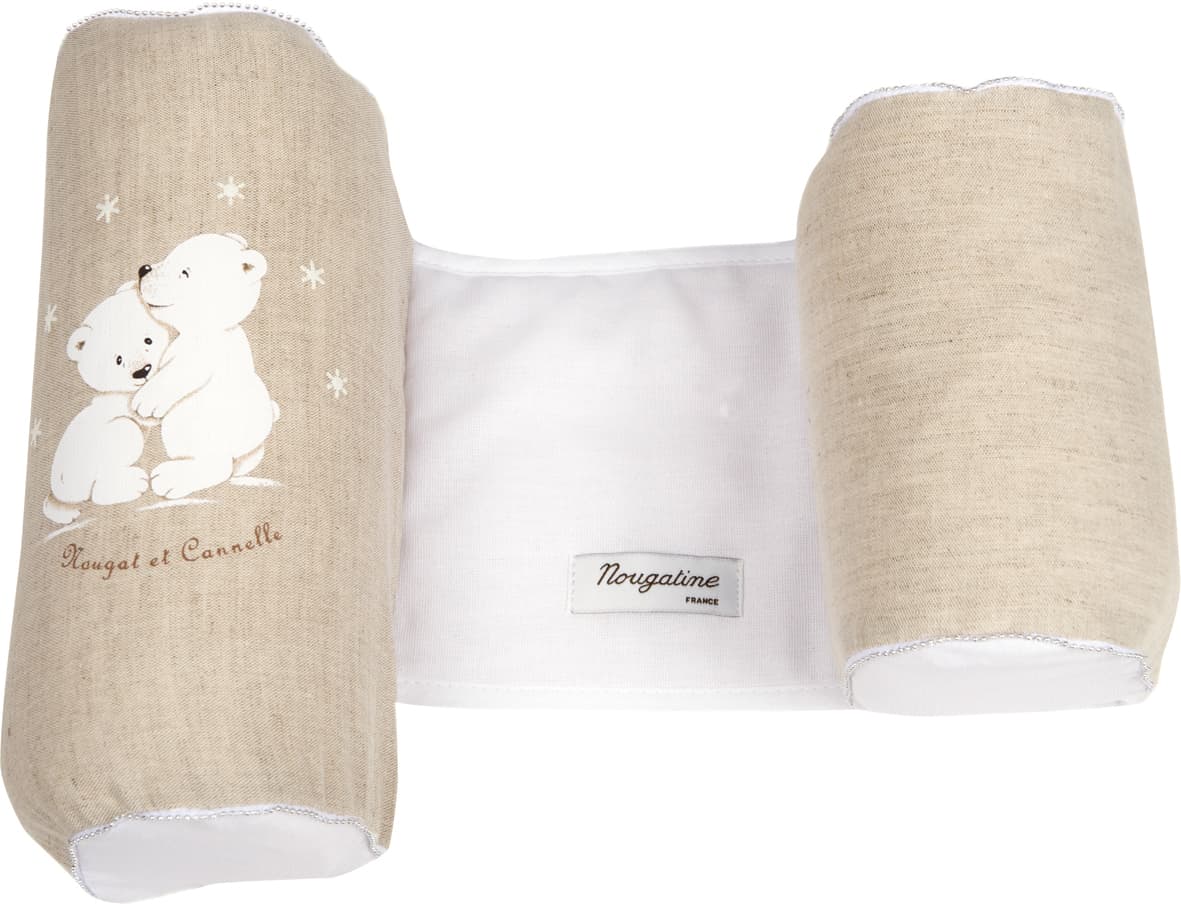 Drap Housse bébé Lit Piqué De Coton Blanc - Maison Nougatine