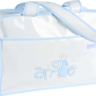 sac nursery ,sac à langer Gabriel bleu et blanc