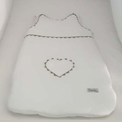 Gigoteuse hiver 6-24 Mois Blanche Cœur Emma