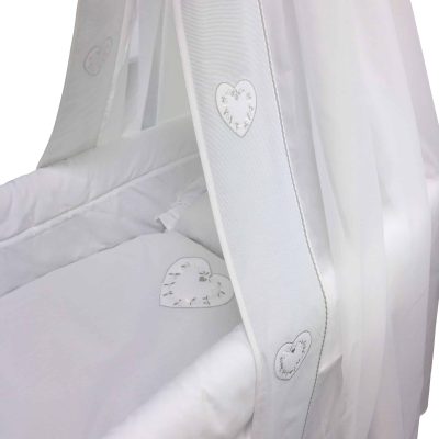 voile de lit ou ciel de lite Petits Coeurs