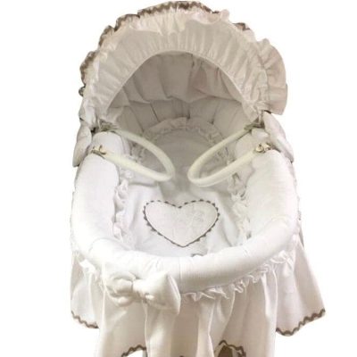 couffin berceau trousseau bébé cale bébé ciel de lit et support couffin