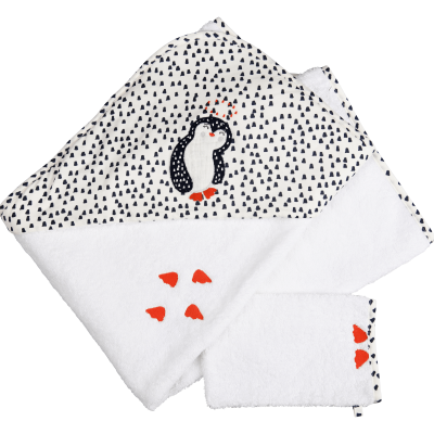 sortie de bain Pingoin